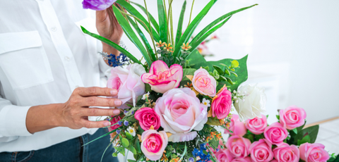 Tips to put together your own artificial bouquet!