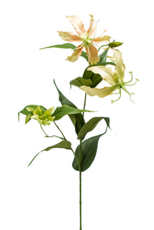 Emerald Kunstbloem Gloriosa geel 75cm