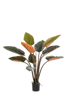 Emerald Kunstplant Philodendron Bordeaux 120cm