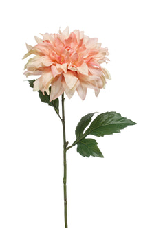 Emerald Kunstbloem Dahlia peach 60cm