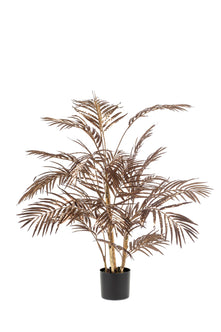 Emerald Kunstplant Areca Palm Metallic Brons 105cm