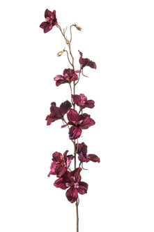 Emerald Kunstbloem Ridderspoor velvet 85cm paars