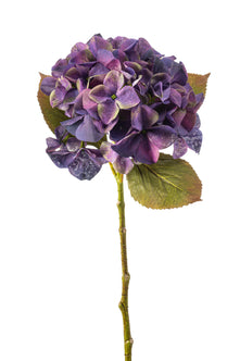 Emerald Kunstbloem Hortensia steel 47cm paars