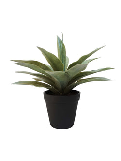 Emerald Kunstplant in pot Agave grijs 19cm
