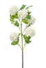 Emerald Kunstbloem Viburnum 75cm wit