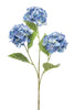 Emerald Kunstbloem Hortensia blauw 75cm