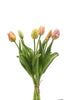 Emerald Kunstbloem Tulp Bundel 40cm peach