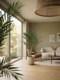 Emerald Kunstplant Chamaedorea Palm 85cm